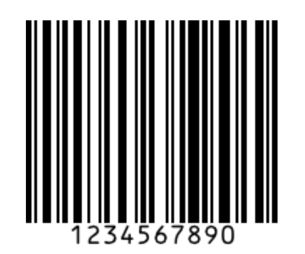 Barcode with product code