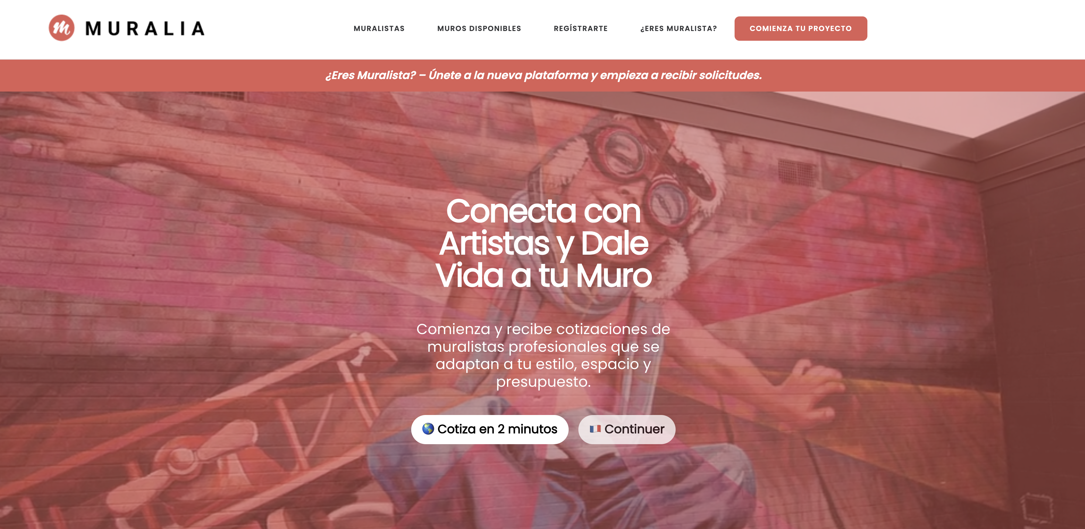 Muralia homepage hero