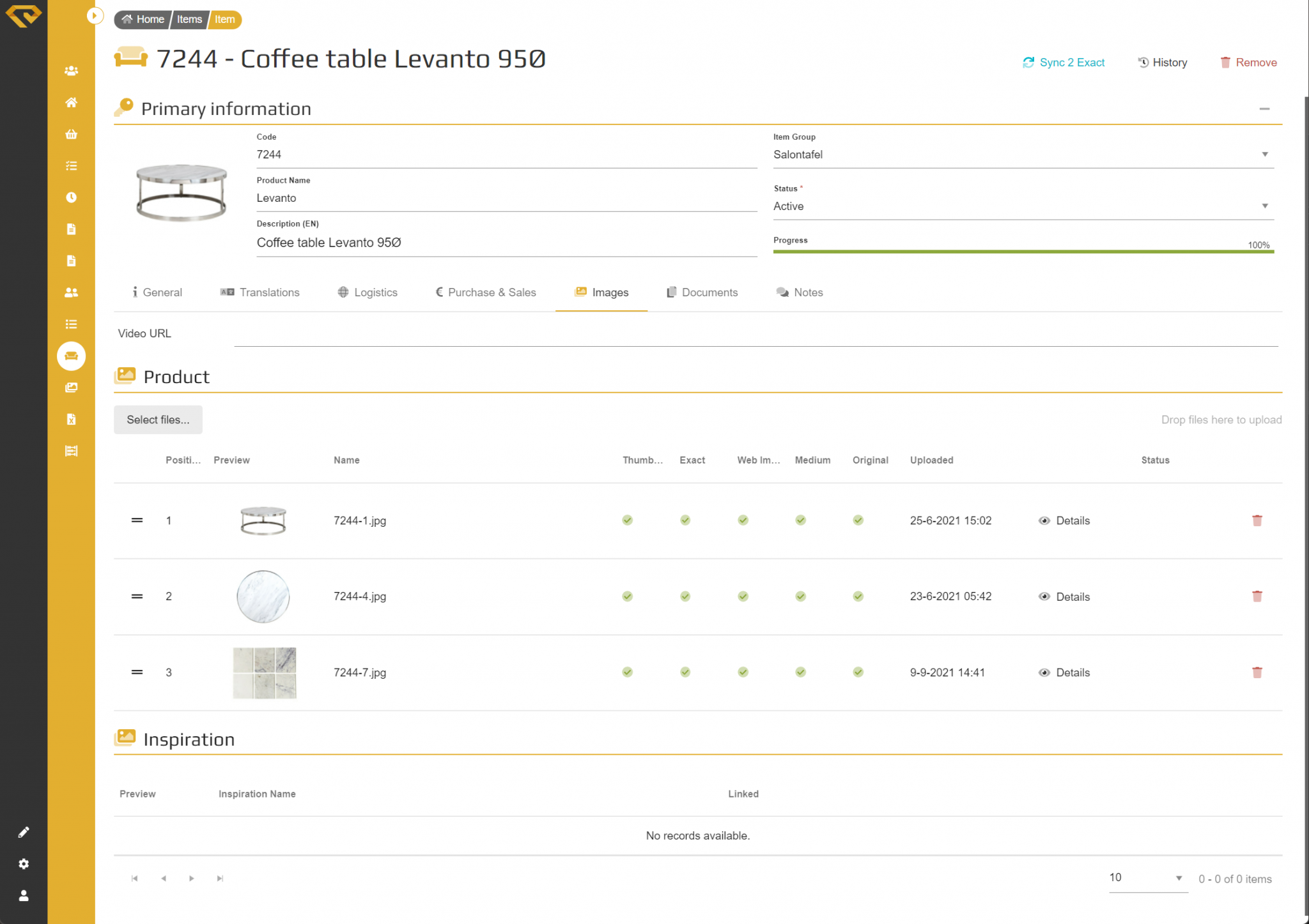 Enter Boost product item example