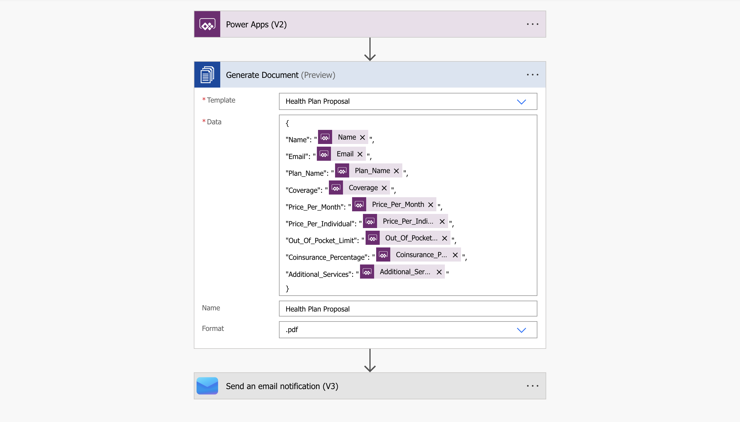 Power Apps Integration | DocuGenerate