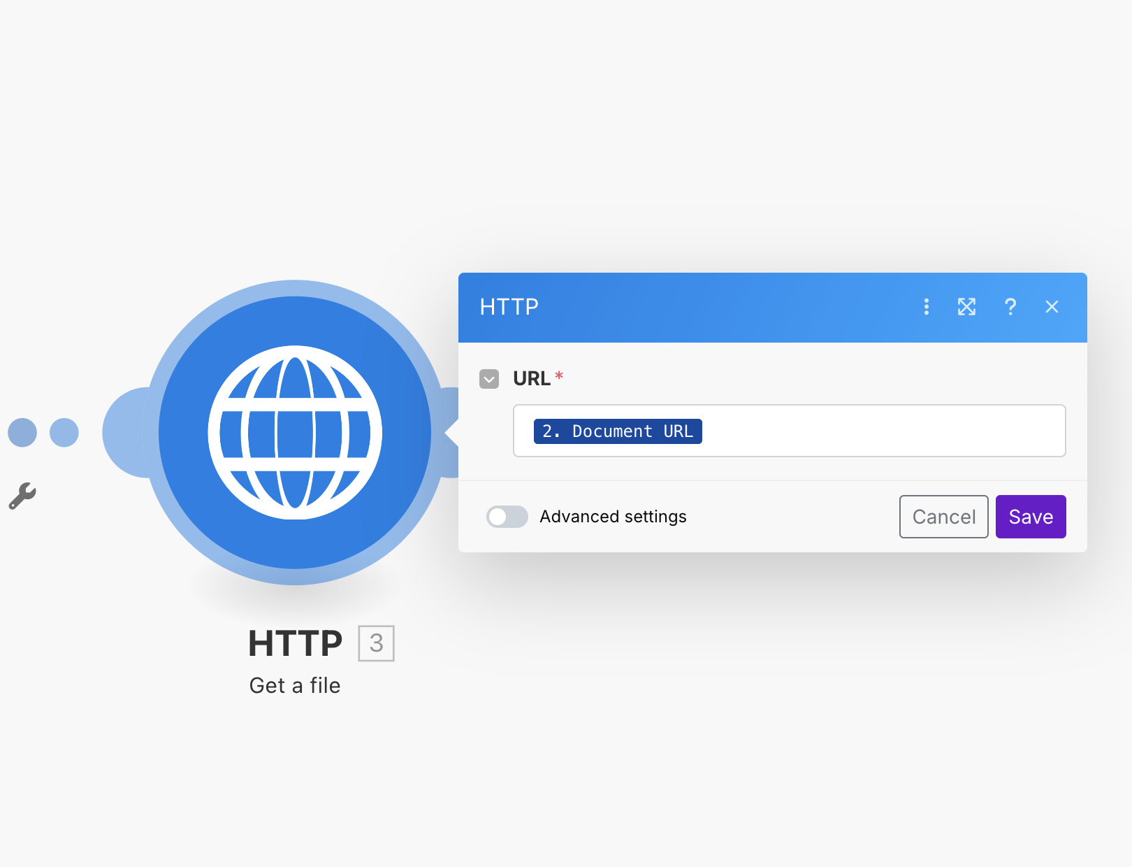 HTTP Get File Configuration